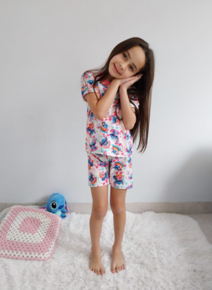 foto do pijama stitch baby look em sao jose dos campos